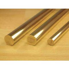 1/4  OD FREE MACHINING BRASS BAR 100MM