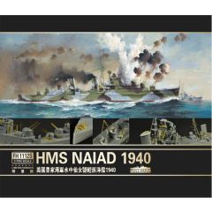 FlyHawk HMS Naiad 1940 DIDO Class Light Cruiser 1/700 DELUXE