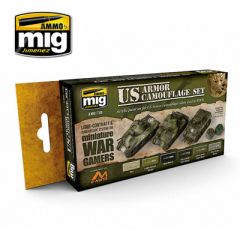 WARGAME US ARMOUR ACRYLIC PAINT SET