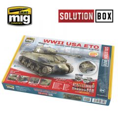 WWII AMERICAN ETO SOLUTION BOX