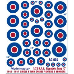 RAF ROUNDELS TYPE C 1942-47