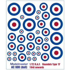 RAF ROUNDELS TYPE D 1948 ON