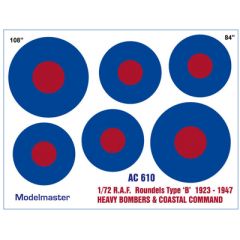 RAF ROUNDELS TYPE B 1923-47