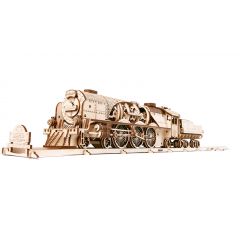 Ugears Model V-Express Steam Train with Tender