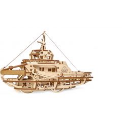 Ugears Tugboat mechanical model kit