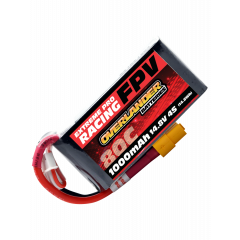 1000mAh 14.8V 4S 80C FPV LiPo Battery