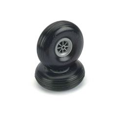Dubro 2-1/2 Inches (63.5mm) Treaded Lightweight Wheels (Pair)