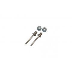 Great Planes Bolt-On Axle 1-1/4x1/8 2 per pack 