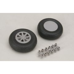 Robart 76mm Diamond Tread Pair Wheels  (F-ROBQ1533)