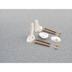 Small Control Horns w/screws (pk2) (F-LA430/S)