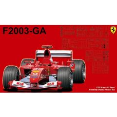 FUJIMI Ferrari F2003-GA (Japan Italy  Monaco Spain GP) 