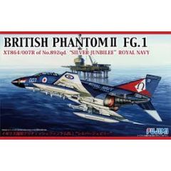 Plastic Kit Fujimi F59 British Phantom II FG.1 Silver Jubilee Royal Navy 1/72 Kit