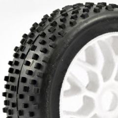 Fastrax 1/8th Buggy Premounted Chip Block Tyres (FASTW)