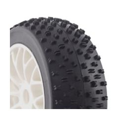 FASTRAX 1/8TH PREMOUNTED BUGGY TYRES  MATHS /10 SPOKE 