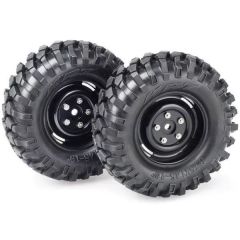 Fastrax Kong Crawler Tyre With .9 Scale Wheel 96cm (Black) - pair