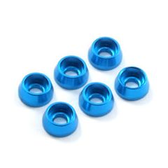 M3 CAP WASHER BLUE 