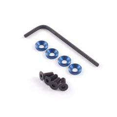 M3 ENGINE MOUNTS w/F.H.SCREWS BLUE