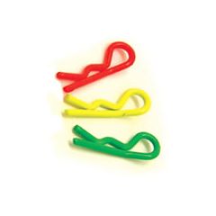 FLUORESCENT YELLOW SM CLIPS