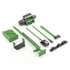 FASTRAX SCALE 6-PIECE TOOL SETGREEN/BLACK PAINTED