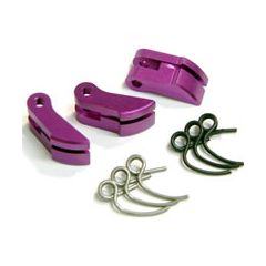 PURPLE HEAVY ALUMINIUM CLUTCH SHOE (inc 1.0 & 1.1mm springs)