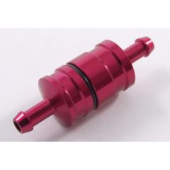 RED ALUMNIUM FUEL FILTER