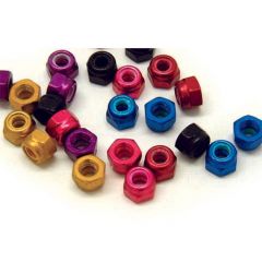 M3 NYLOC NUTS Not Anodised