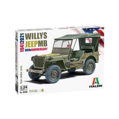 1:24 Scale Willys Jeep MB 80th Anniversary 1941-2021