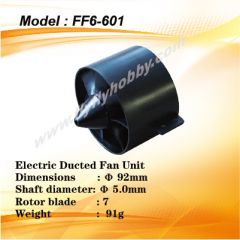 Fly Fly Hobby 92mm Electric Ducted Fan Unit
