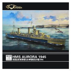 FlyHawk HMS Aurora 1945 1/700 Scale Full Hull Model Kit FH1127