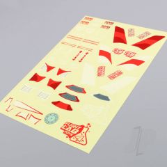 HoverCross Decal Sheet (Red)