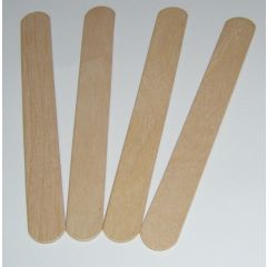 Bucks Composites Wooden Mixing / Filleting Spatulas (rounded ends) - pack of 50