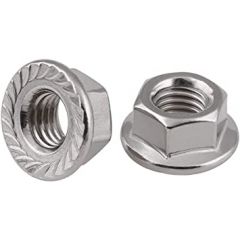 M3 Flange Nut Pk 10