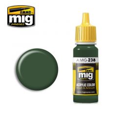 Ammo Mig Jimenez Acrylic 17ml Paint FS 34092 MEDIUM GREEN