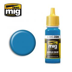 Ammo Mig Jimenez Acrylic 17ml Paint FS 35164 INTERMEDIATE BLUE (ANA 608)