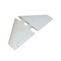 FMS MINI F16 MAIN WINGS (WHITE)