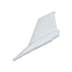 FMS MINI F16 RUDDER (WHITE)