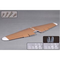 FMS MESS BF109 (1.4M) MAIN WING SET (NEW) BROWN