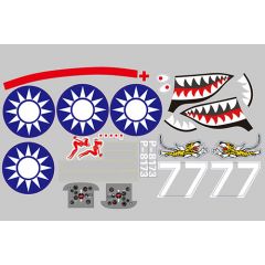 FMS 1M P40 DECAL SHEET