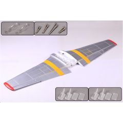 FMS P51 V7/V8 RED TAIL MAIN WING SET