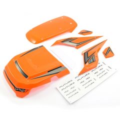 FTX FUTURA BODY PANELS W/DECAL SHEET - ORANGE