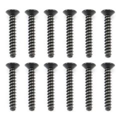 FTX FUTURA HEX COUNTERSUNK SEL F TAPPING SCREWS 4X25MM (12)