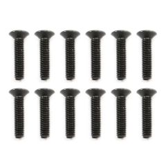 FTX FUTURA HEX COUNTERSUNK SCREWS 4X18MM (12)