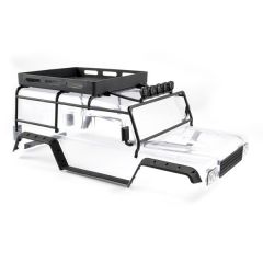 FTX KANYON CLEAR BODY W/ROLLCAGE SPOTLIGHTS & TRAY