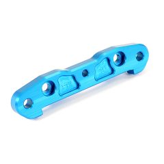 FTX DR8 REAR RR ALUMINUM LOWER CNC SUSPENSION MOUNT - BLUE