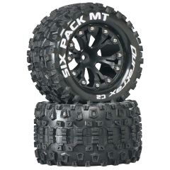 Sixpack MT 2.8 Truck 2WD Mounted 1/2 Offset C2 Black
