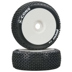 X-Cons 1/8 Buggy Tire Mounted (2)