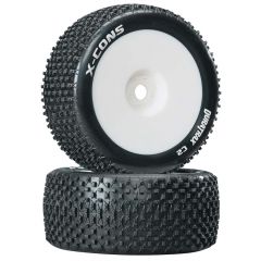 X-Cons 1/8 Truggy Tire Mounted (2)