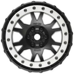 1/5 Impulse Proline-Loc Front/Rear 24mm X-MAXX Wheels (2) Black/