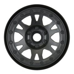 1/10 Impulse F/R 2.2 12mm Crawler Wheels (2) Black