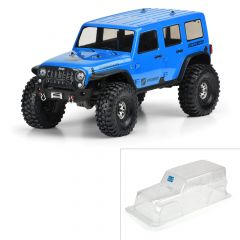 1/10 Jeep Wrangler Unlimited Rubicon Clr Body 12.8 WB TRX-4